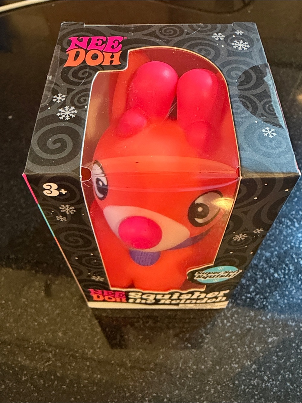 NIB 100% Auth NeeDoh Squisher the Reindoh - Orange - Picture 5 of 6